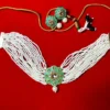 Jeweller Layered Meenakari Choker Necklace Set for Women and Girls Jewellery Set with Earrings Jewellery Set
