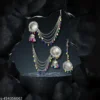 Earings Silver With Mangtika Set Earing For Women
