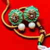 Jeweller Layered Meenakari Choker Necklace Set for Women and Girls Jewellery Set with Earrings Jewellery Set