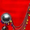 Earings Silver With Mangtika Set Earing For Women